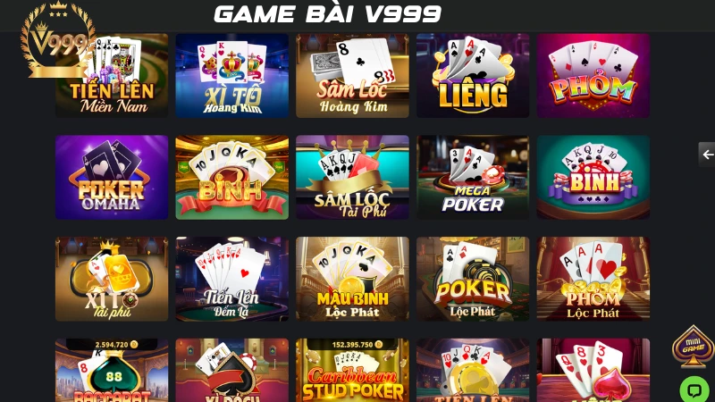 Tìm hiểu sơ bộ về game bài V999